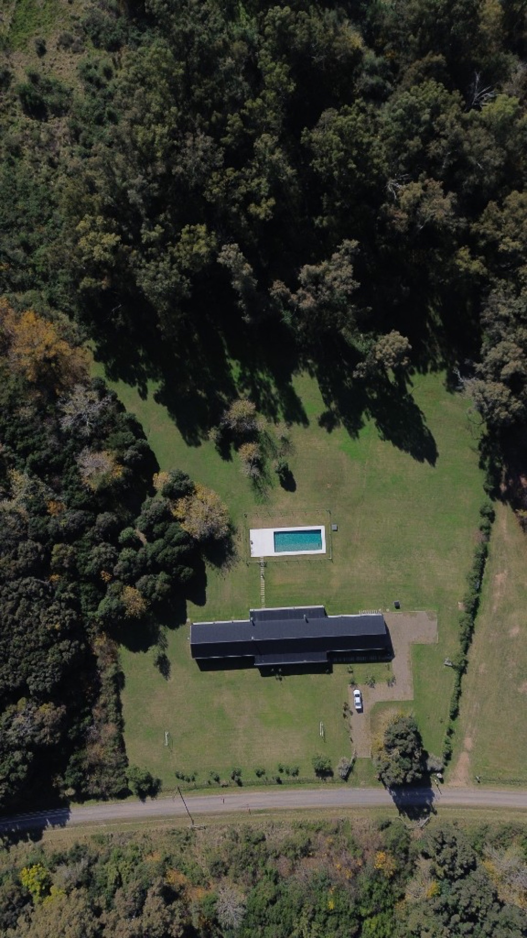 Chacra El Aduar — vista aérea cenital del lote